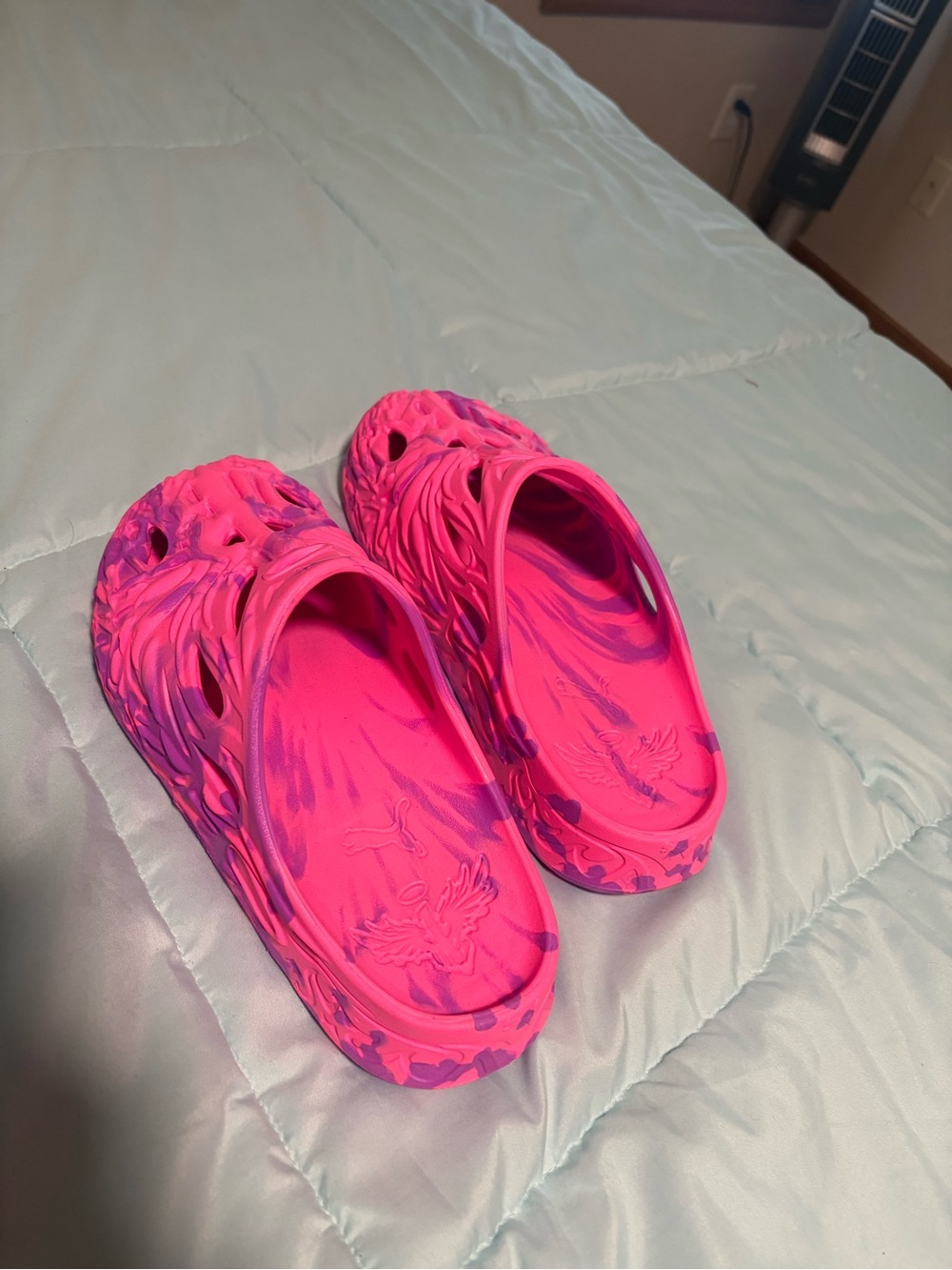 Puma Marbled Pink Slip-On Clog